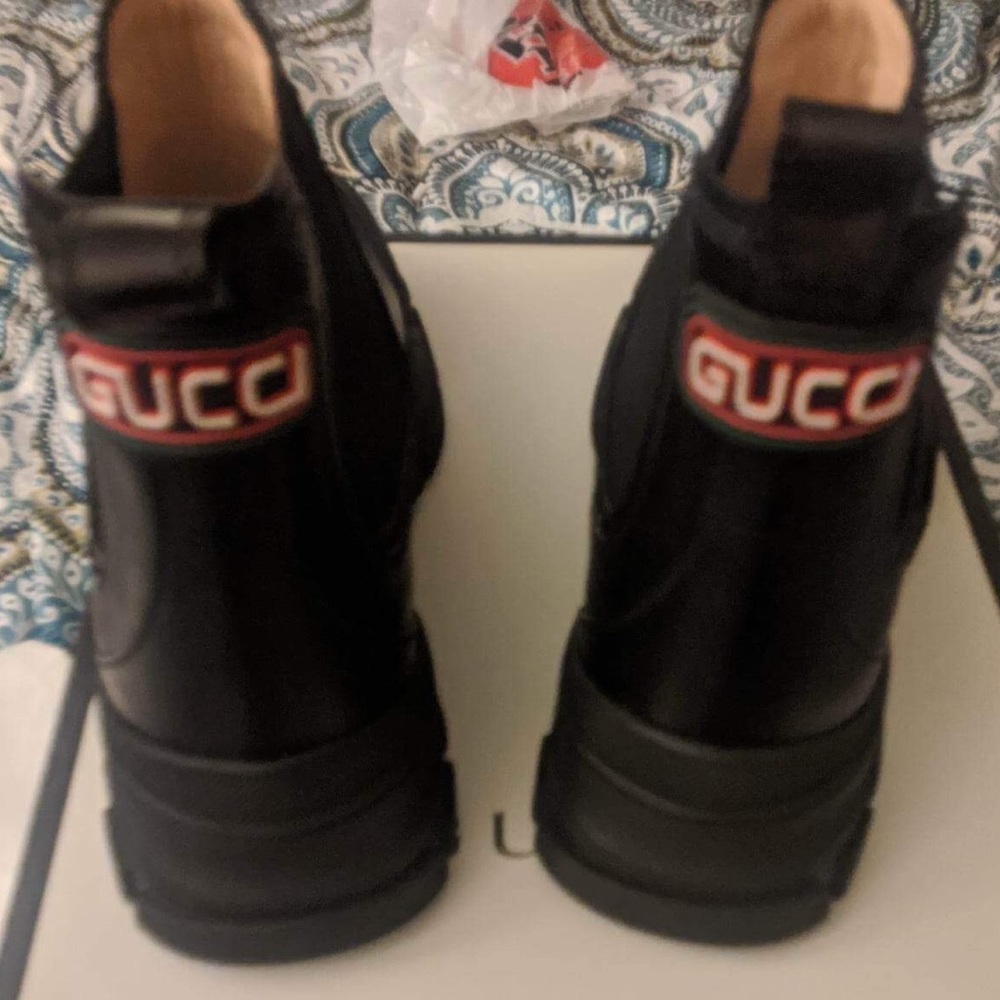 Gucci Black Men's Boots